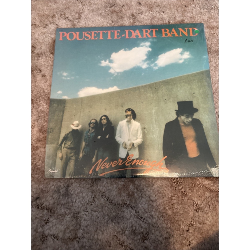 POUSETTE-DART BAND Never Enough Vinyl LP SEALED New Old Stock 1979 Capitol